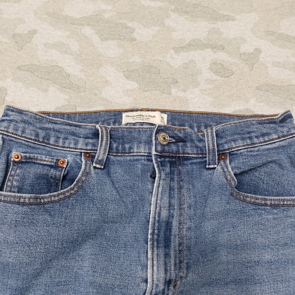 Abercrombie and Fitch Jeans Womens 30 Blue The Ankle Straight Denim Medium Wash - Picture 2 of 9
